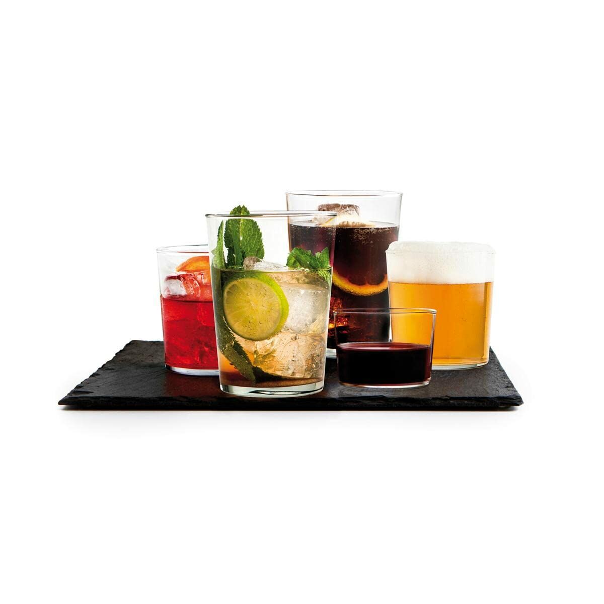 Conjunto de Copos Luminarc Sidra Transparente Vidro 500 ml Cidra 4 Peças